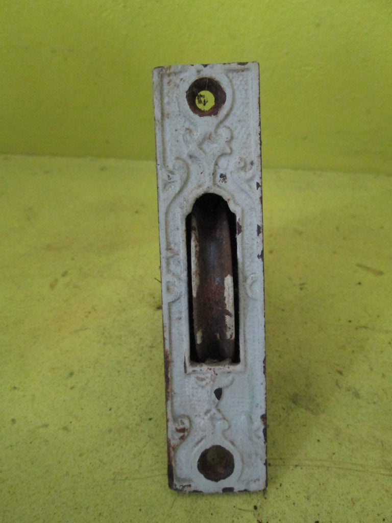 Rectangle With Ornate Design Sash Weigh Pulley 115L x 27W x 50D