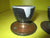 Brown Cone Dimple Top Knob Handle/Mortice & Escutcheon 56-66D x 55H/ Mortice  120L x 22H x 80D