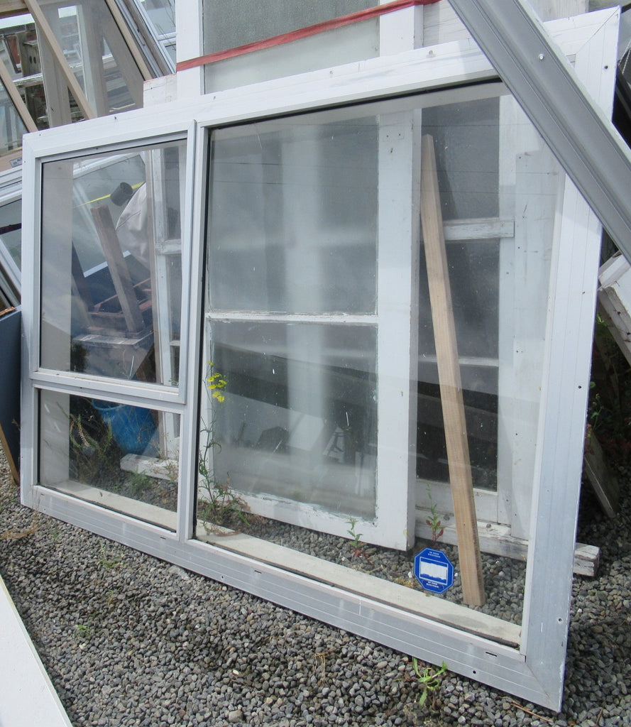 3 Lite Silver Aluminium Window   1800W x x1200H