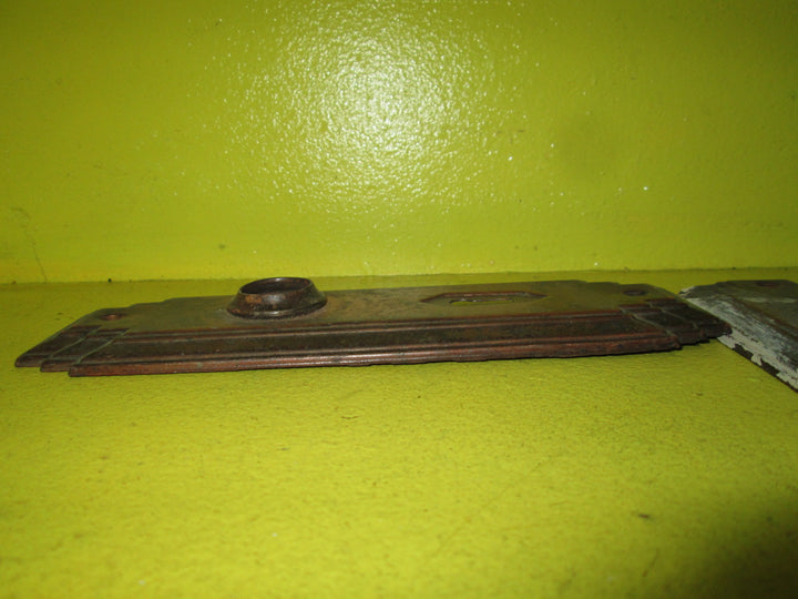Art Deco Copper Stepped Plates 180L x 60W