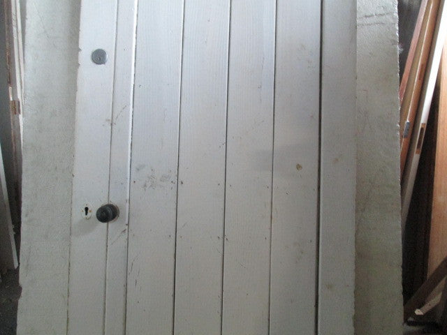 Tongue & Groove Door with Cat Flap(2101H x 810W x 45D)