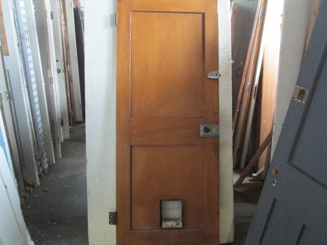 Tongue & Groove Door with Cat Flap(2101H x 810W x 45D)