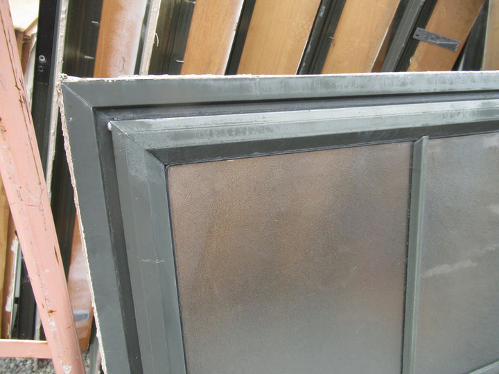 6 Lite Colonial Top Opening Green Aluminium Window  850H x 1000W x 130D