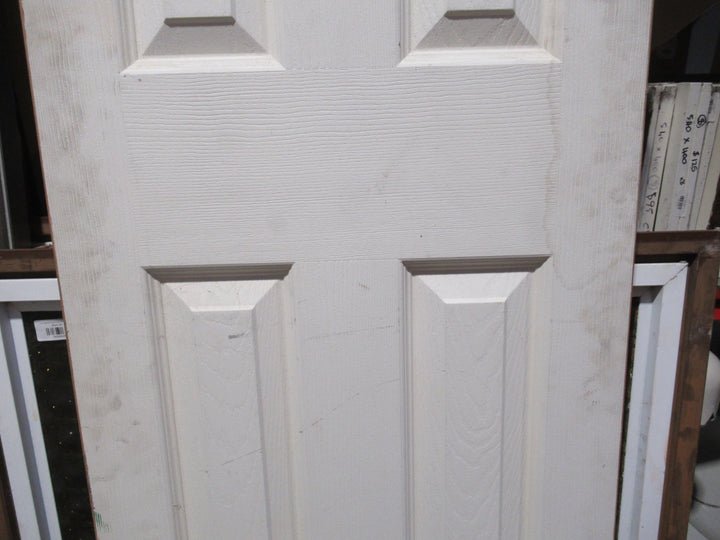 Modern 6 Panel Hollowcore Door   1980H x 560W x 35D