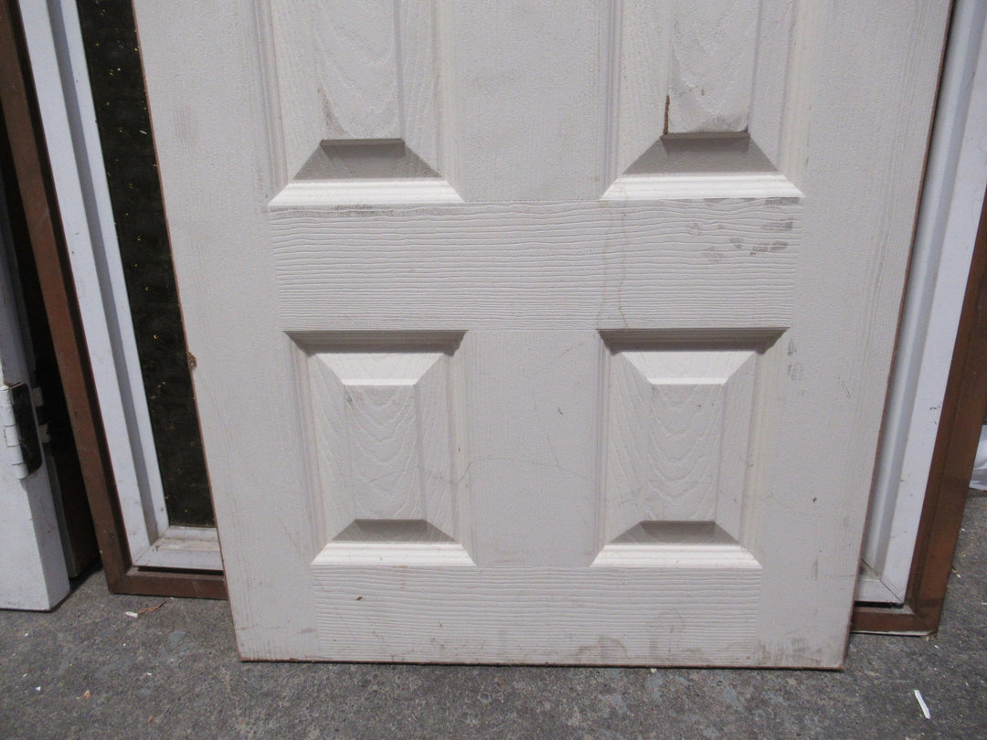 Modern 6 Panel Hollowcore Door   1980H x 560W x 35D