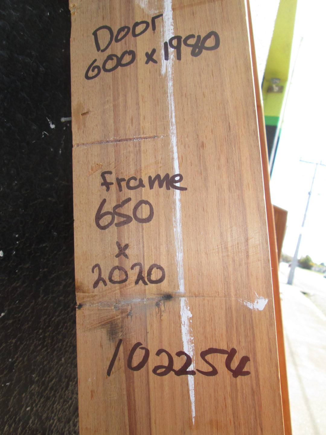 Native Timber Hallway Door 1980H x 600W
