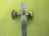 Polished Brass Door Knob complete with mortice(55D)
