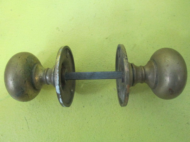 Vintage Solid Brass Door Knobs 55D x 70H