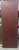 Brown Veneer Timber Sliding Door (Set of 3)     1910H x 660W x 35D