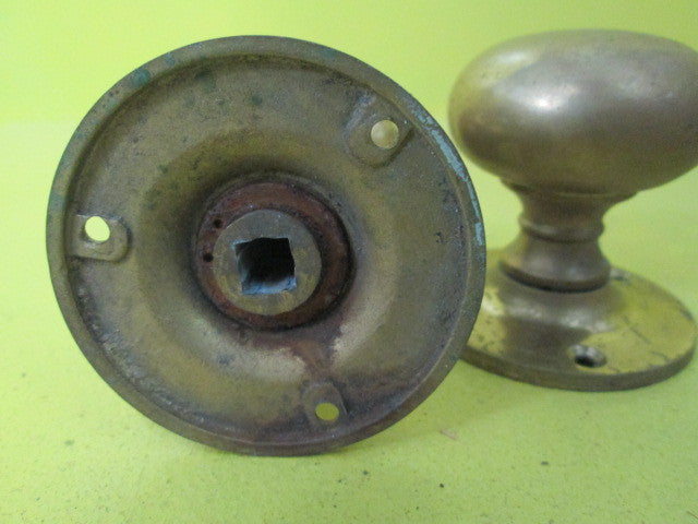 Vintage Solid Brass Door Knobs 55D x 70H