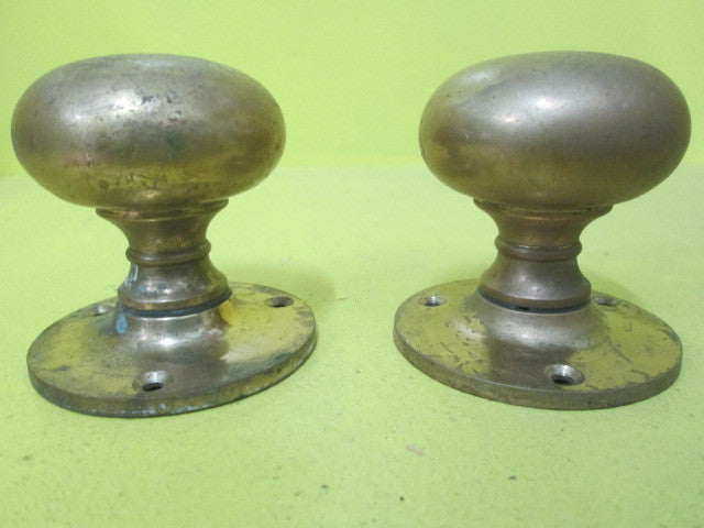 Vintage Solid Brass Door Knobs 55D x 70H
