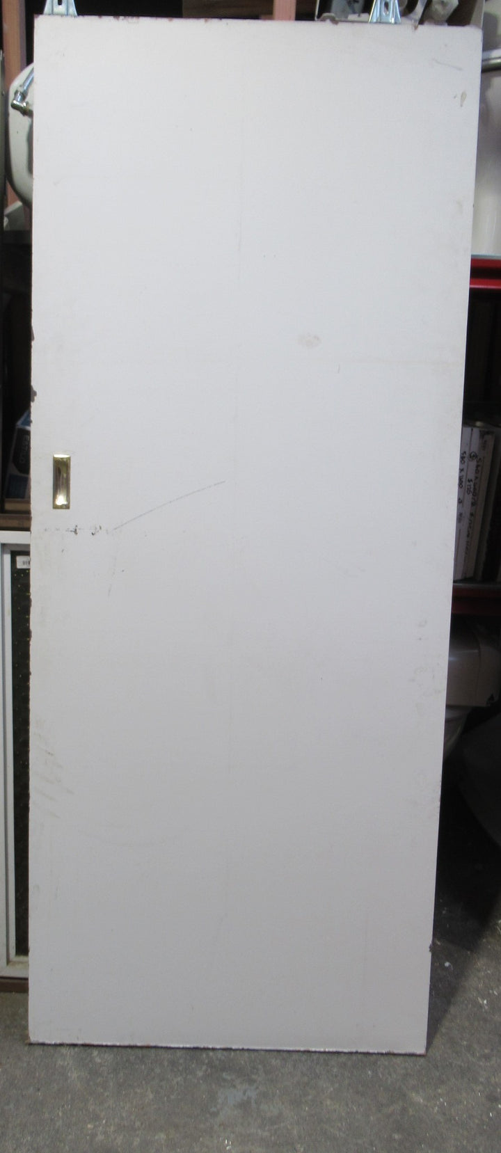 White Hollowcore Sliding Door   1960H x 810W x 35D
