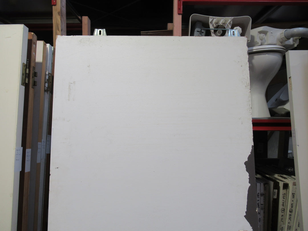 White Hollowcore Sliding Door   1960H x 810W x 35D