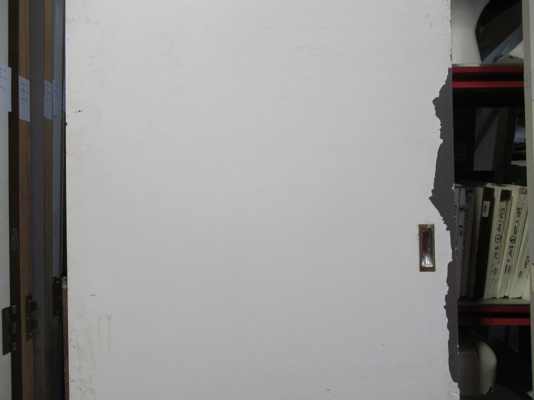 White Hollowcore Sliding Door   1960H x 810W x 35D