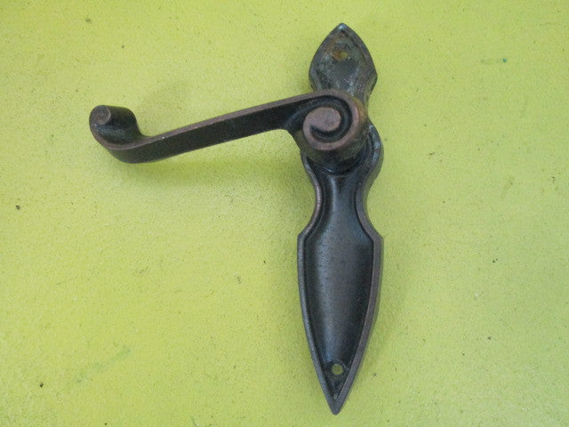 1950-1970 Bronze Lever/Privacy Door Handle