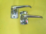 Retro Legge 22 Rectangle Lever Latch Handles (35 Axial)72L x 40H/Lever 100L x55H