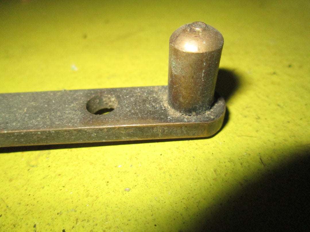 Brass Nub End Casements Stays with Arch Fitting Plate 310/315/360L x 2/14W