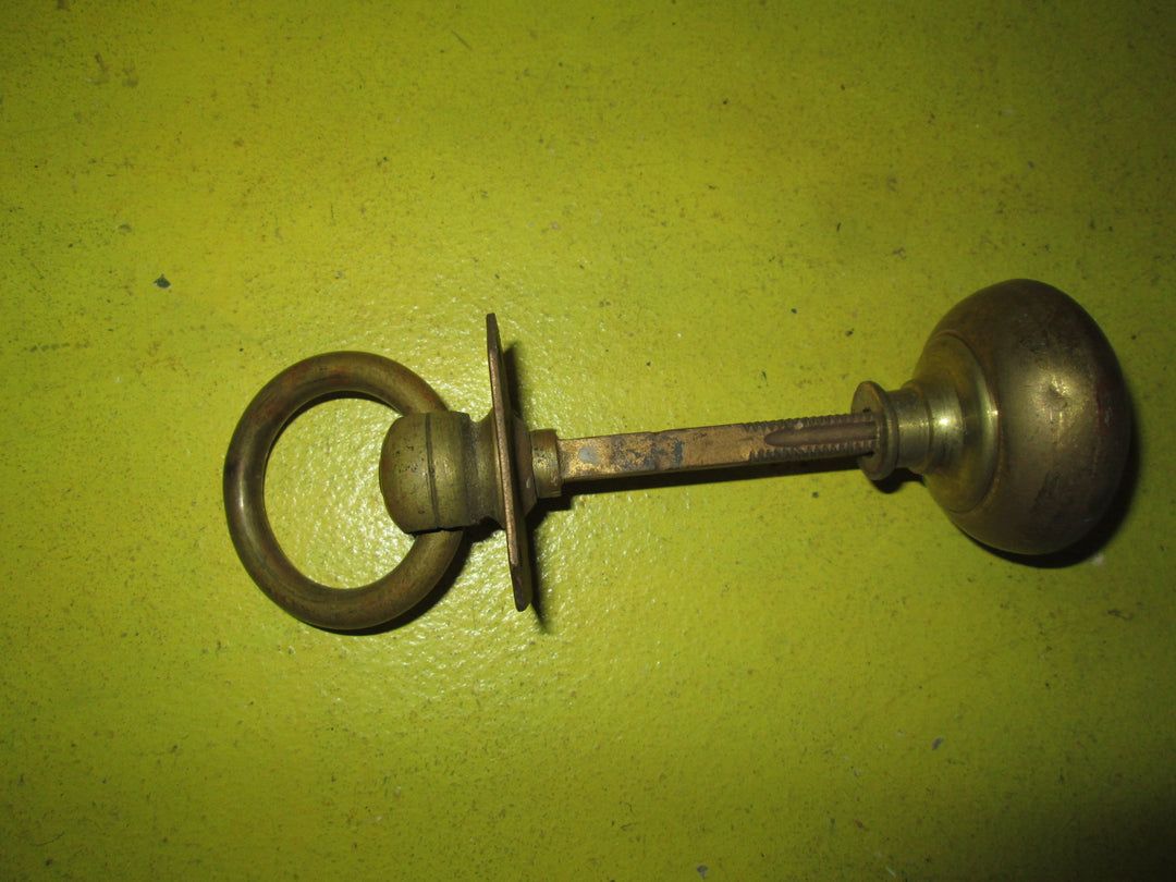 Solid Brass  & Hollow Brass Door Pull Exterior Ring 50/55D x 140L x
