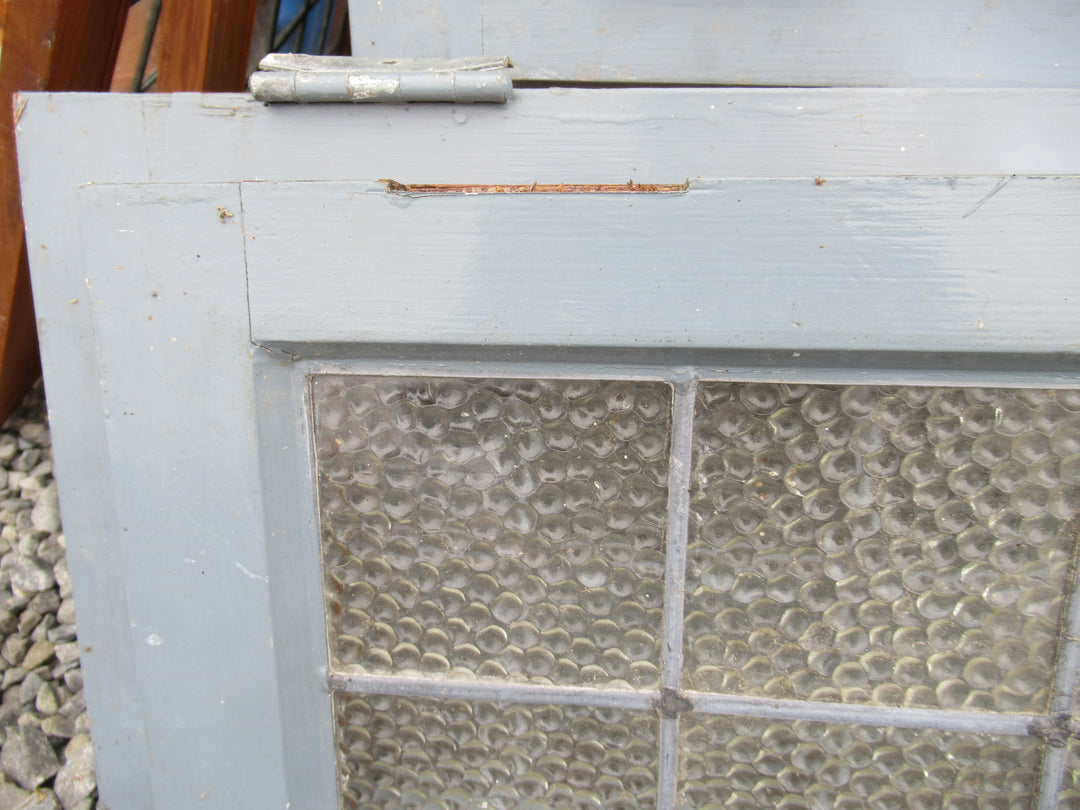 Leadlight 8 Lite Bubble Glass Sash 400H x 510W