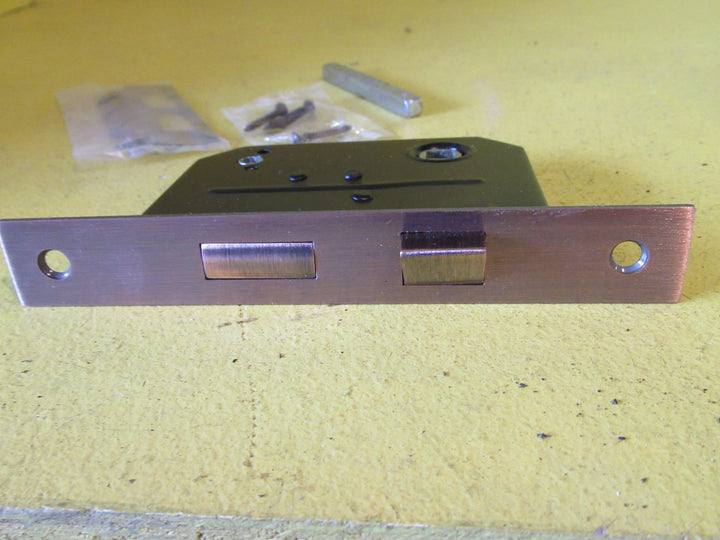 Rose Mortice Lock with Striker,Screws and Axial 155L x75D