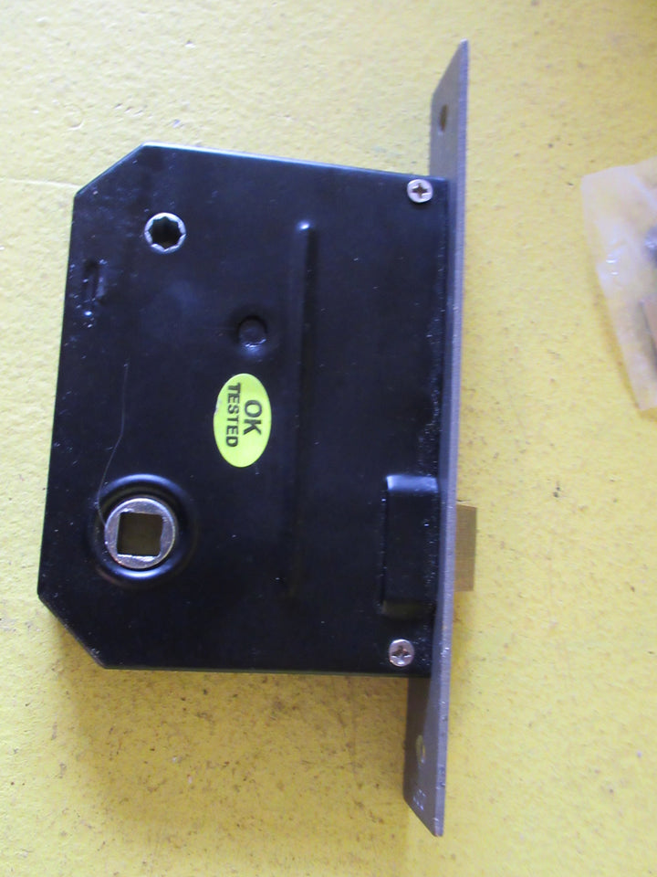Rose Mortice Lock with Striker,Screws and Axial 155L x75D