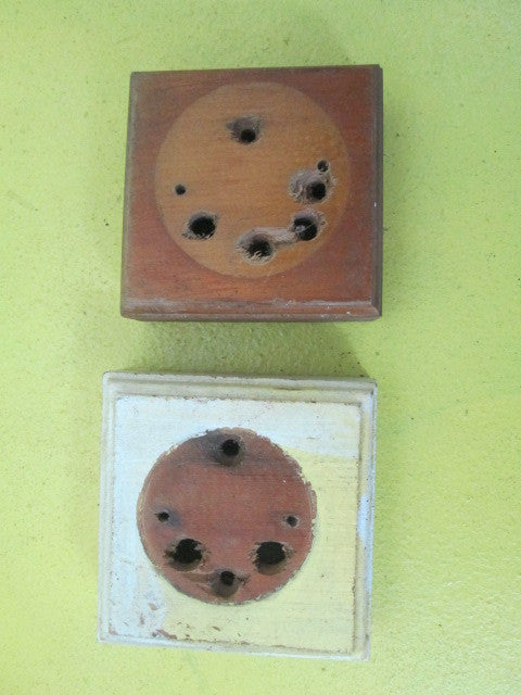 Square Wooden Mounting Block for Vintage Switches(75L x 75W x 30H