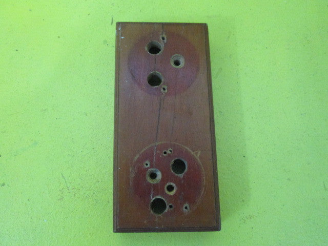 Small Rectangle Wooden Mounting Block for Vintage Switch (160L x 75W x 30H)