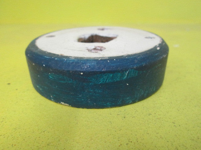 Straight Edge Circle Wooden Mounting Block for Vintage Switch (80D x 20H)