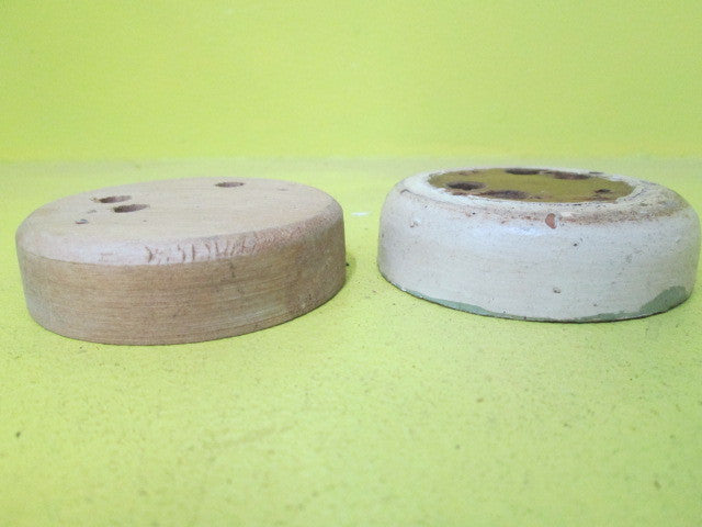 Small Circle Wooden Mounting Block for Vintage Switch(D70 x 20H)