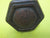 Art Deco Bakelite Hexagonal knob with Square Plate(Plate 55 SQ/Knob 45D x 50H)