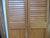 Set of 2 Louvre Doors with Panels 1980H x 685W x 30D