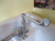 Traditional Vintage Basin with Methven Swing Arms, High Spout Mixer. Benhar 39