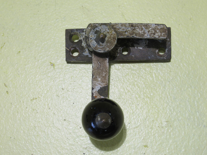 Brass & Cream Porcelain Fitch Fastener (Top Half Only)   67L x 23W