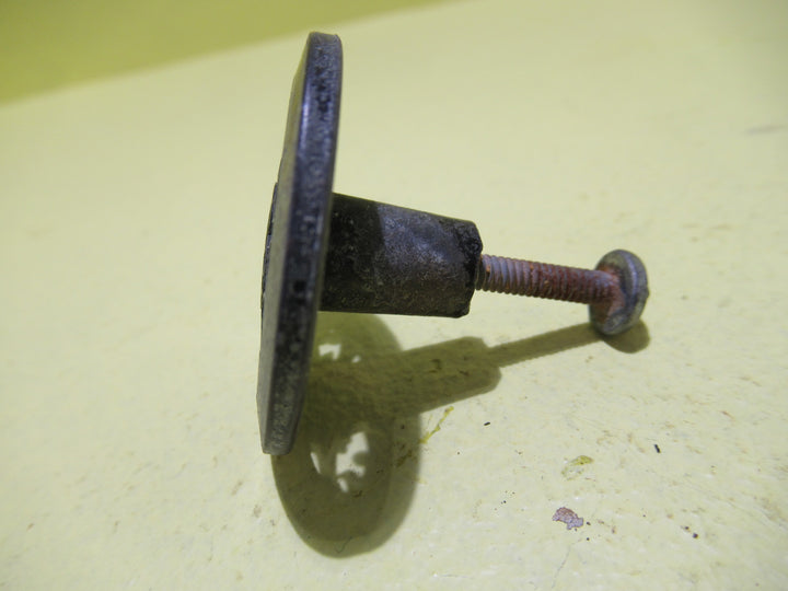 Ornate Brass Pull Handle   35 Dia x 20D