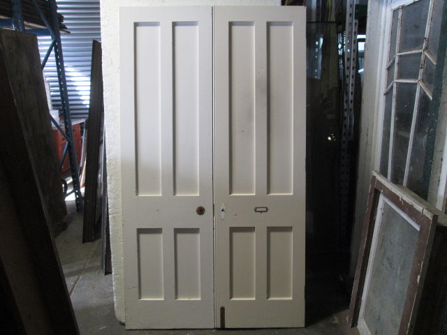 Heart Rimu Solid Internal French Doors(2100H x 1200W x 45D)