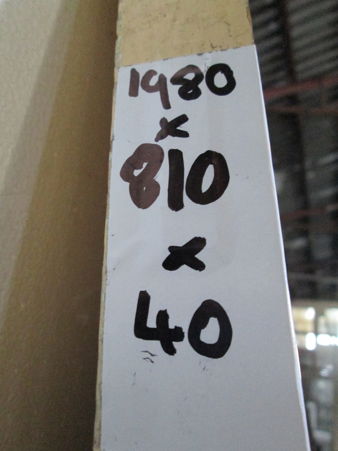 5 Panel Native Timber Interior Door 1980H x 810W x 40D