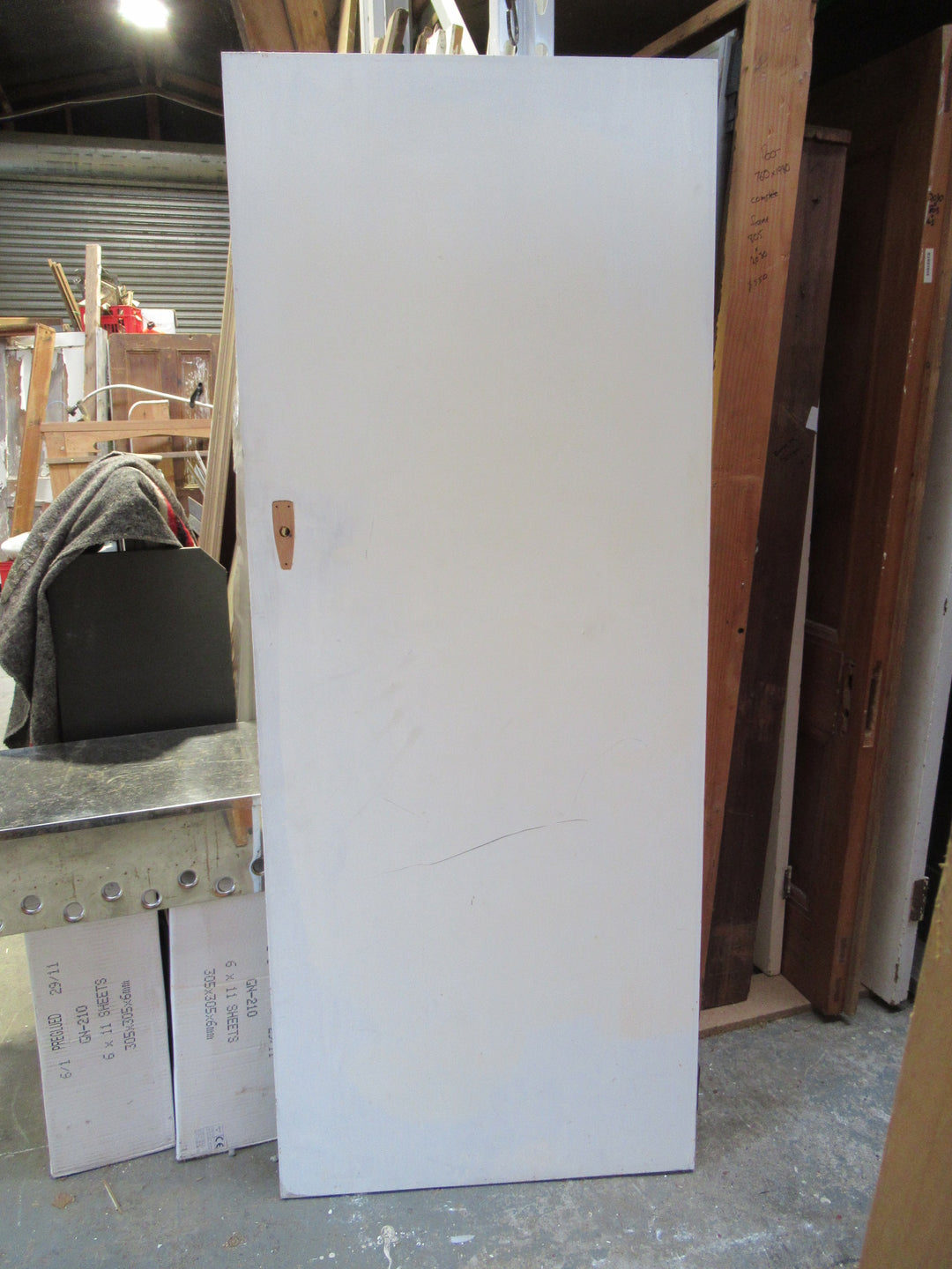 White Painted Hollow Core Door 1910H x 760W x 40D