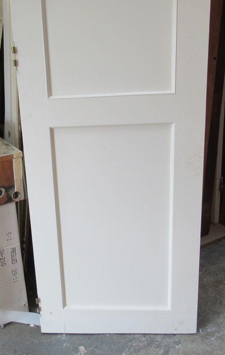 Solid White 2 Panel French Doors   610W x 2170H x 40D