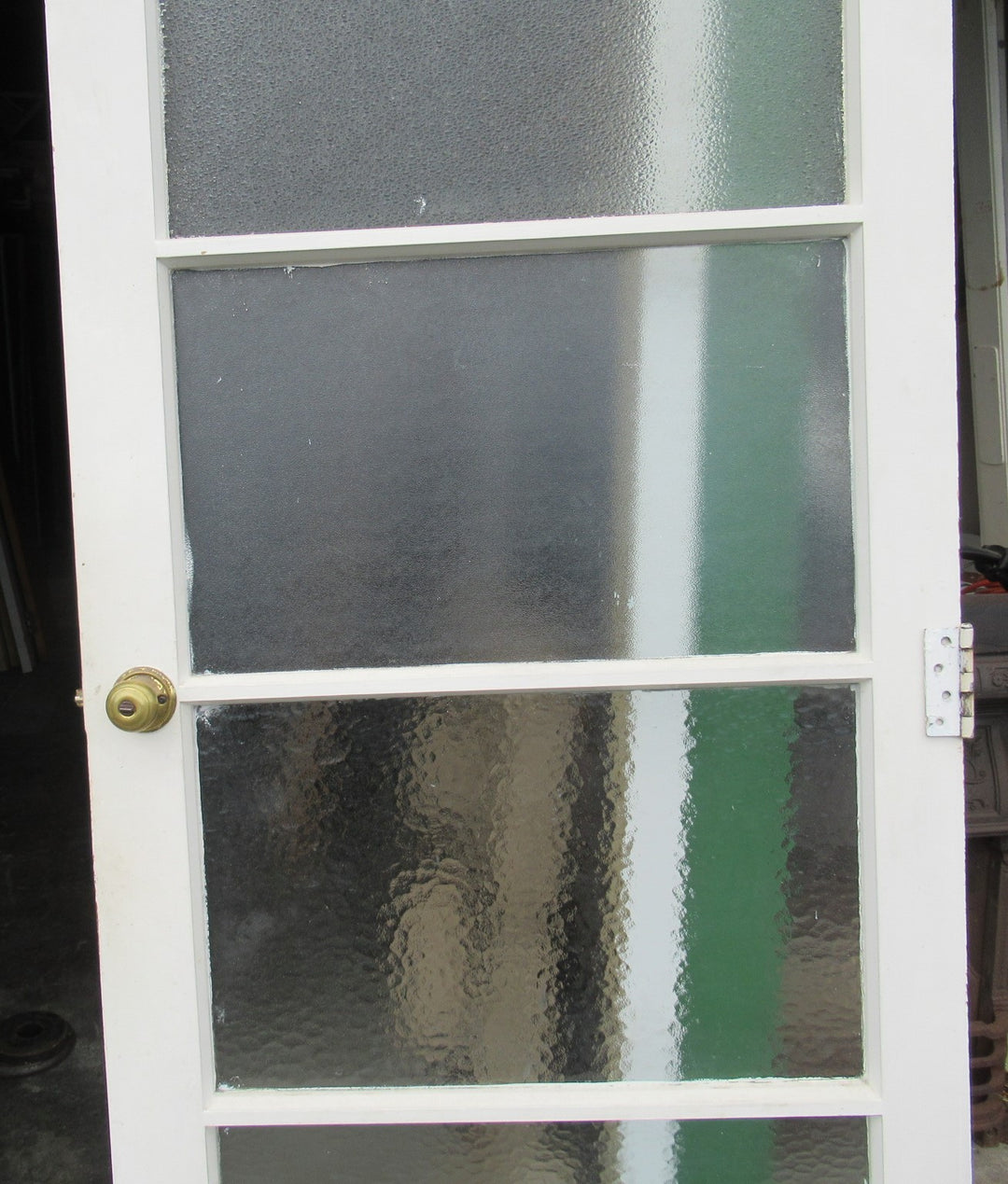 4 Lite Door with Various Glass Panels.   1970H x 835W x 40D