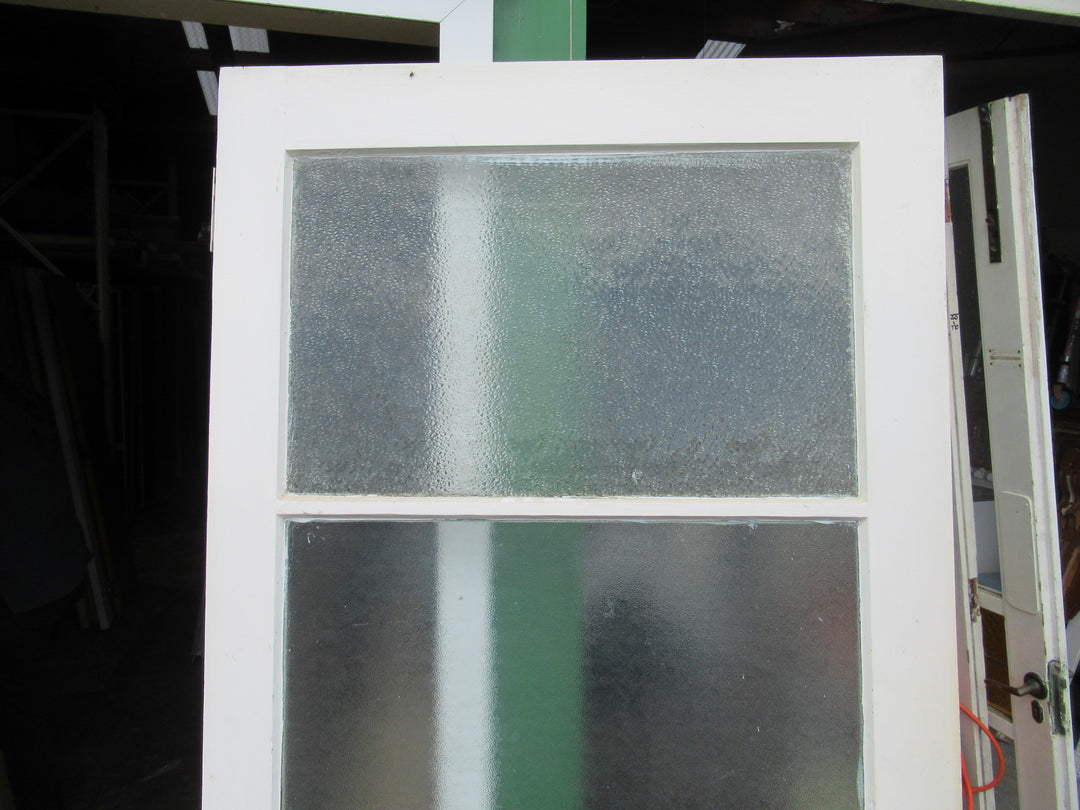 4 Lite Door with Various Glass Panels.   1970H x 835W x 40D