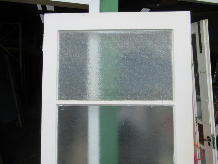4 Lite Door with Various Glass Panels.   1970H x 835W x 40D