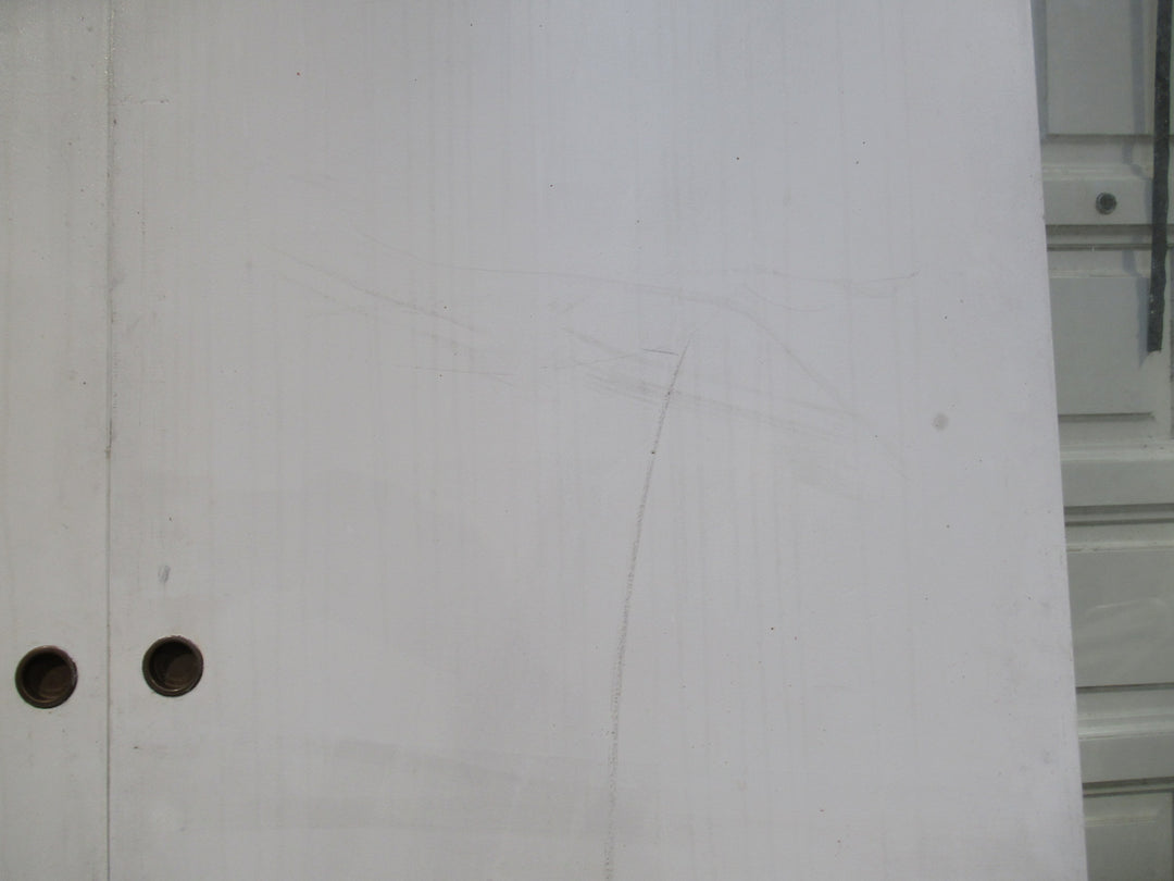 White Wardrobe Hollow Core Sliding Door1975H x 630-1260W x 35D