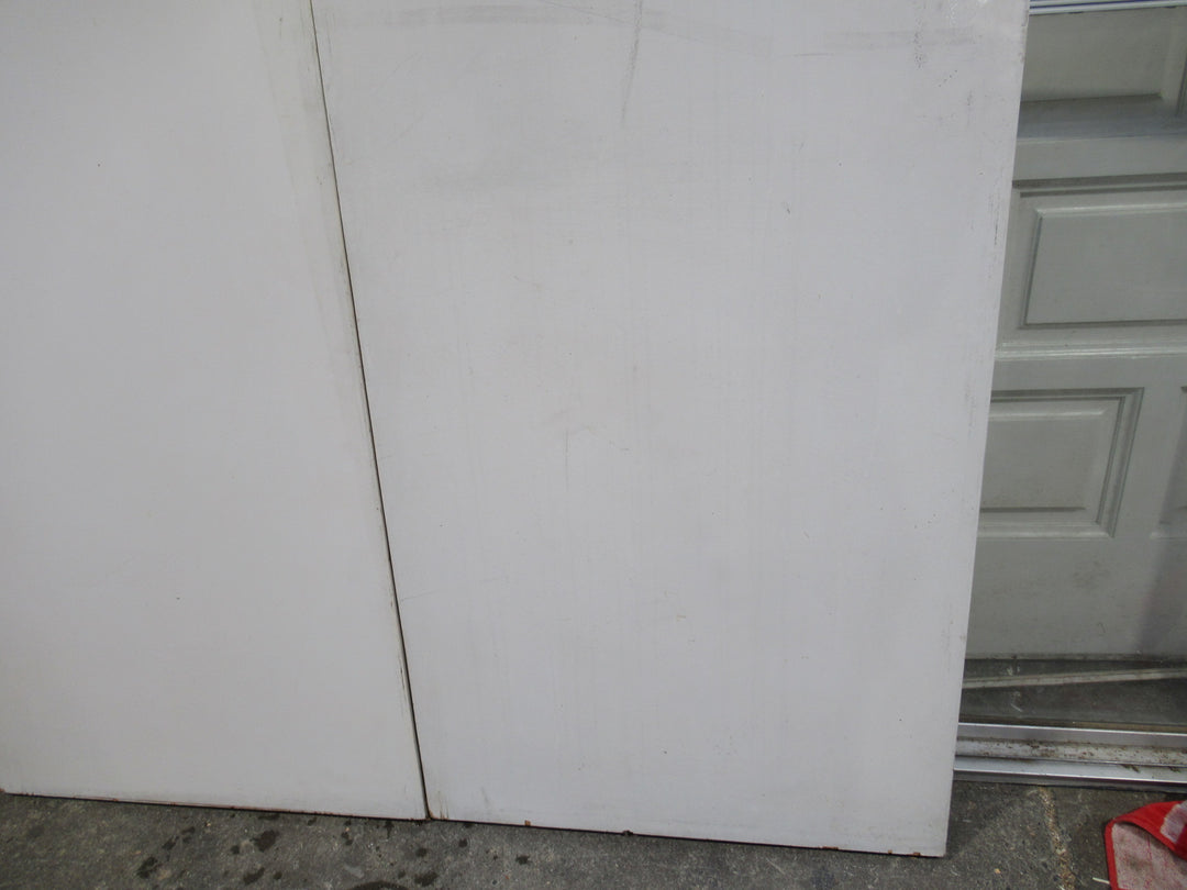 White Wardrobe Hollow Core Sliding Door1975H x 630-1260W x 35D