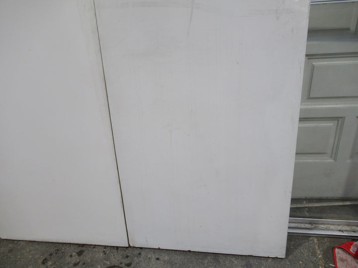 White Wardrobe Hollow Core Sliding Door1975H x 630-1260W x 35D
