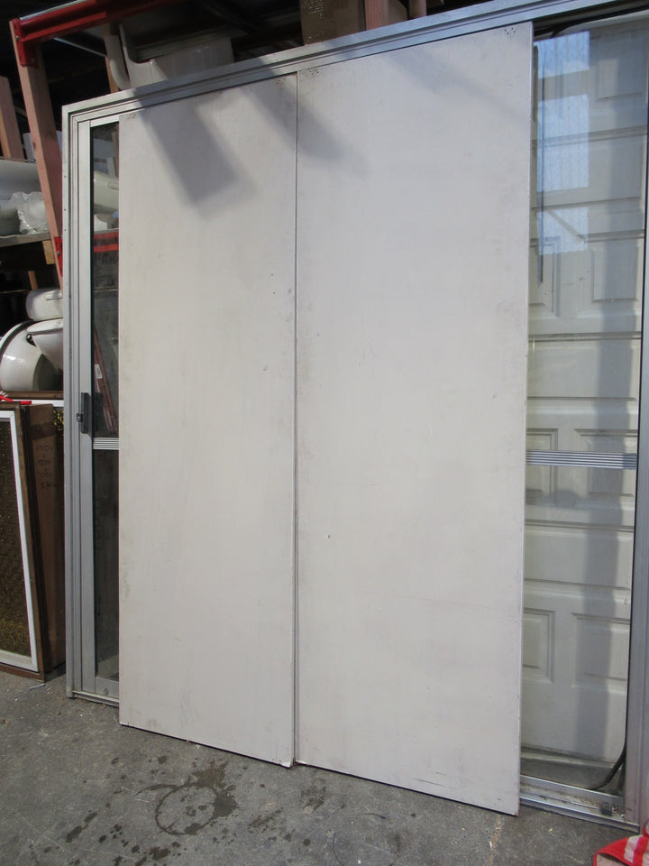White Wardrobe Hollow Core Sliding Door1975H x 630-1260W x 35D