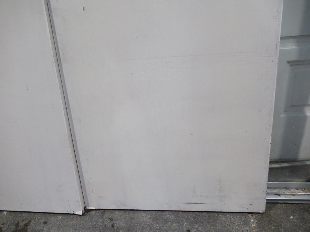 White Wardrobe Hollow Core Sliding Door1975H x 630-1260W x 35D