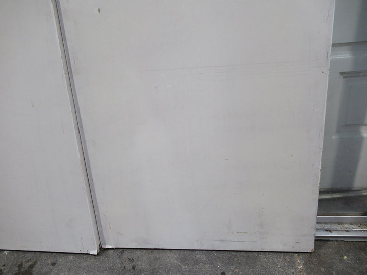 White Wardrobe Hollow Core Sliding Door1975H x 630-1260W x 35D