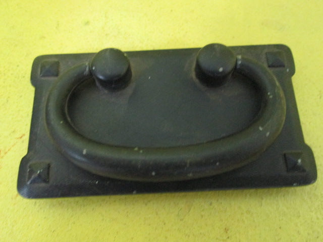Modern Plate with Square Detail Pull Handles