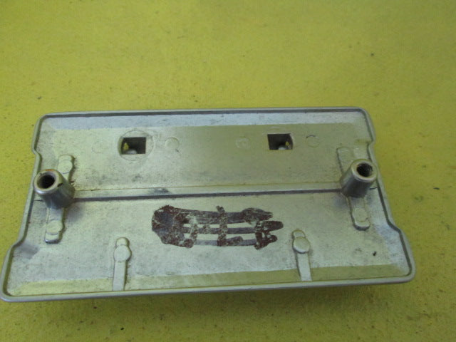 Modern Plate with Square Detail Pull Handles