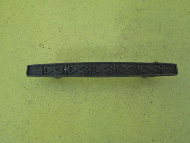 Lincoln Turner Cabinet Handles with Paisley Design 120L x 15W x 20H